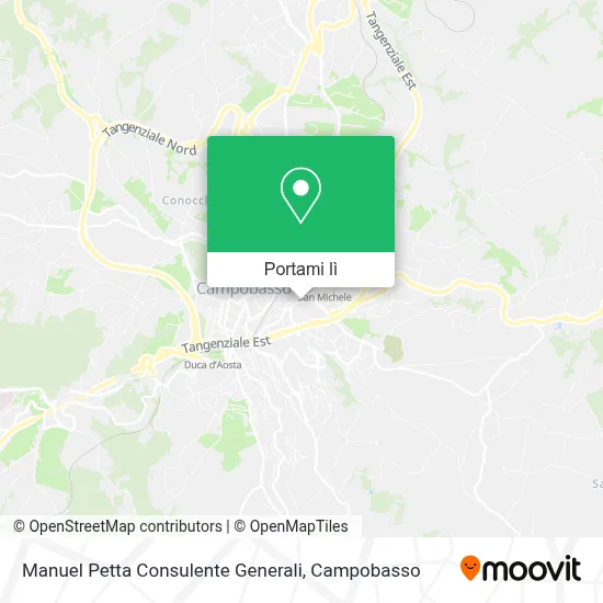 Mappa Manuel Petta Consulente Generali