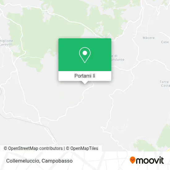 Mappa Collemeluccio