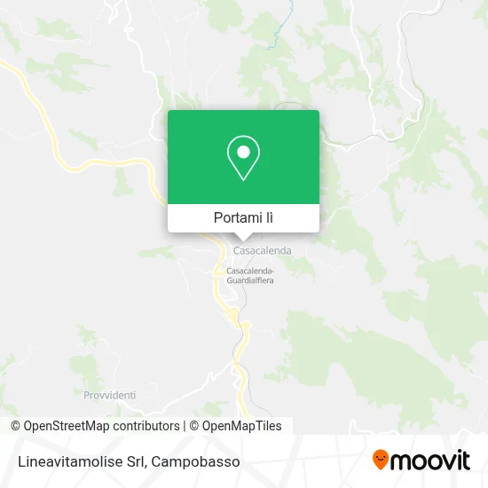 Mappa Lineavitamolise Srl