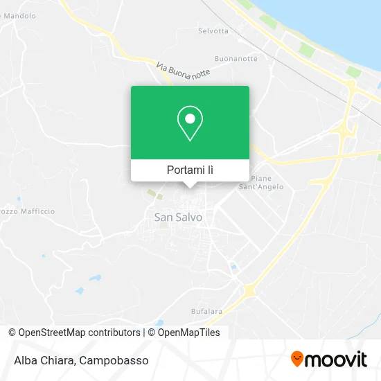 Mappa Alba Chiara
