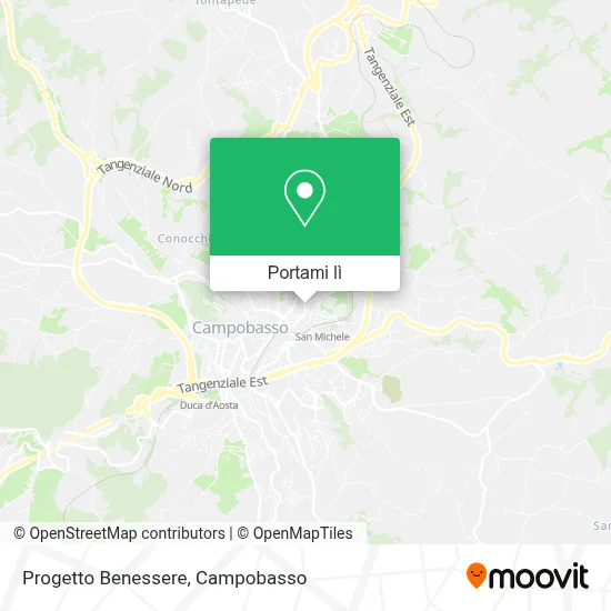 Mappa Progetto Benessere