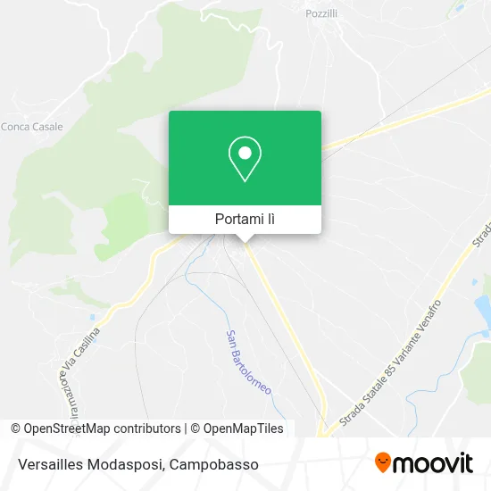 Mappa Versailles Modasposi