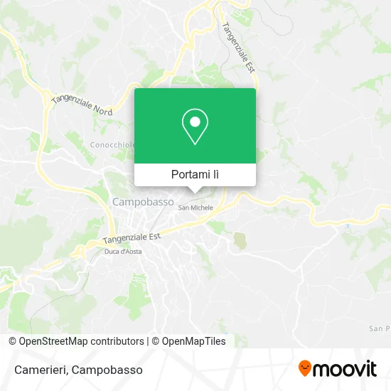 Mappa Camerieri