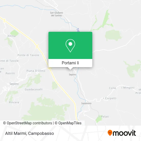 Mappa Altil Marmi