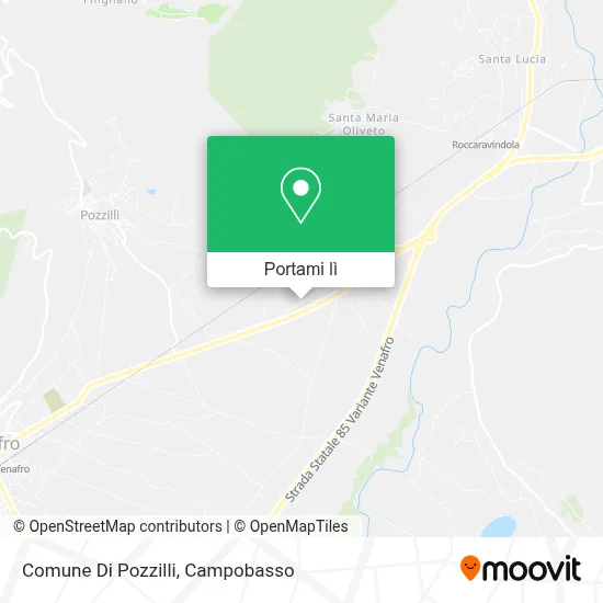 Mappa Comune Di Pozzilli