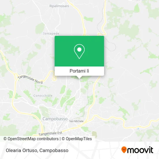 Mappa Olearia Ortuso