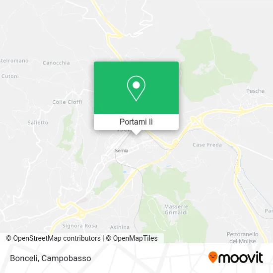 Mappa Bonceli