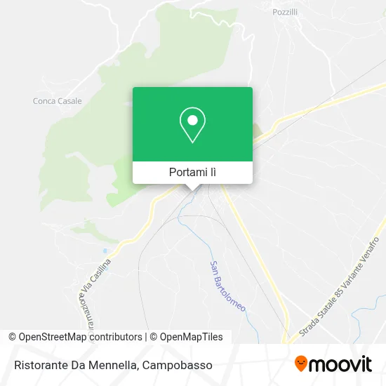 Mappa Ristorante Da Mennella
