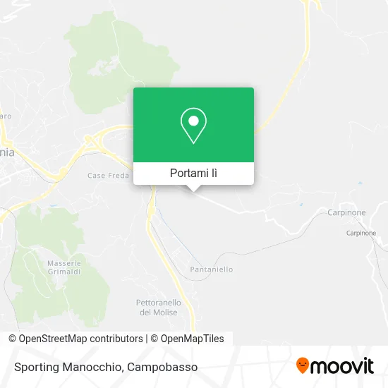 Mappa Sporting Manocchio