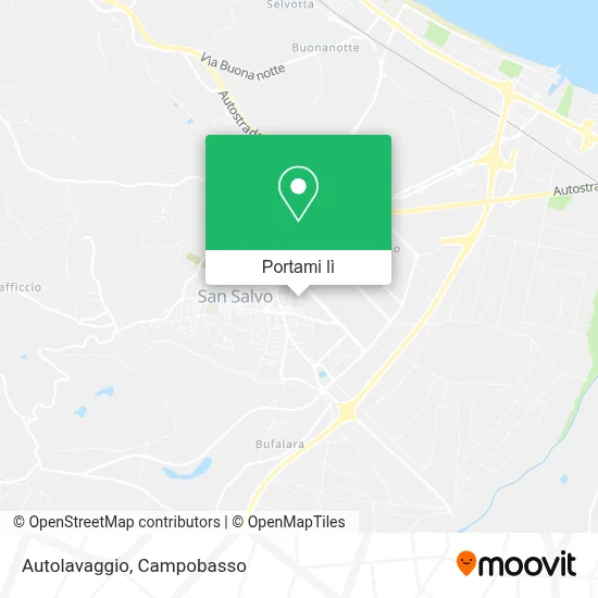 Mappa Autolavaggio