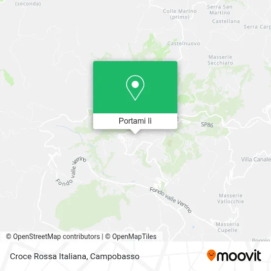 Mappa Croce Rossa Italiana