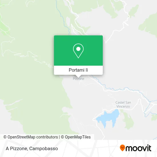 Mappa A Pizzone