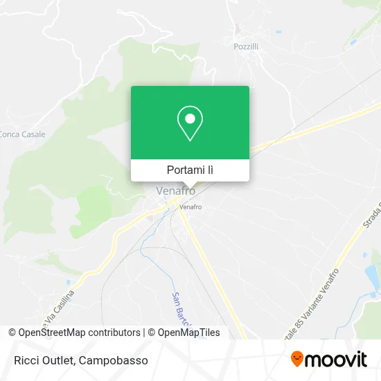 Mappa Ricci Outlet