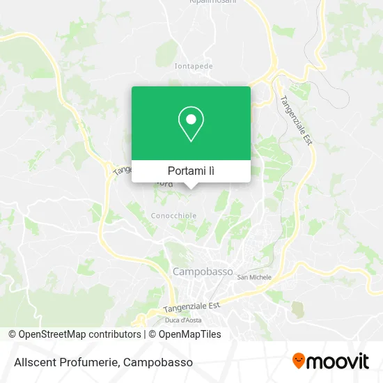 Mappa Allscent Profumerie
