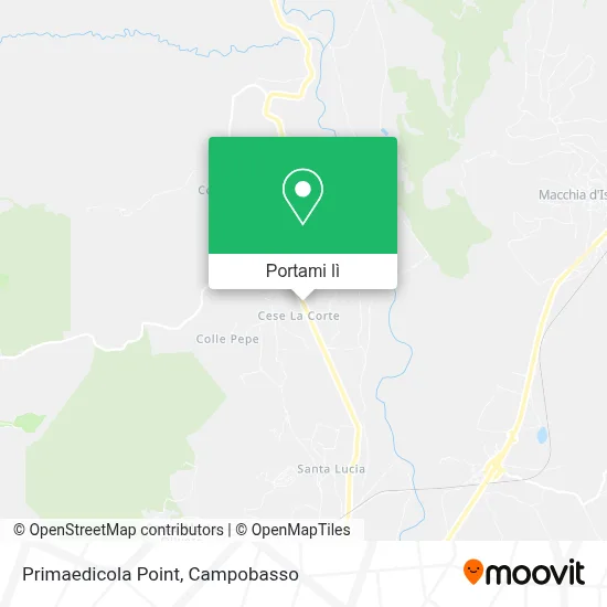 Mappa Primaedicola Point