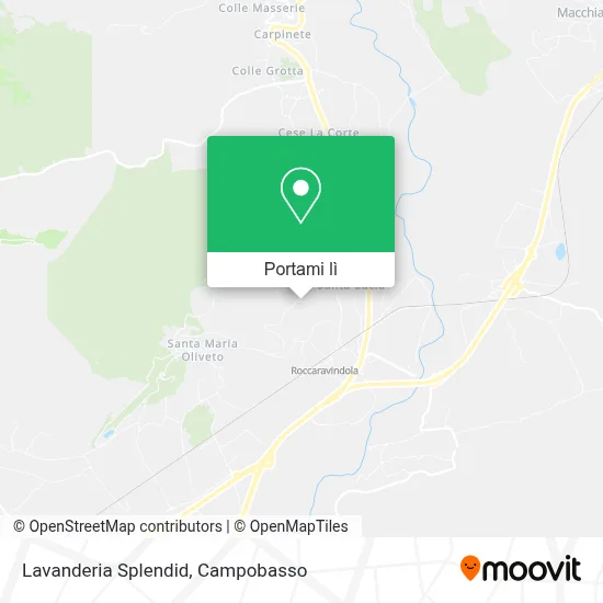 Mappa Lavanderia Splendid