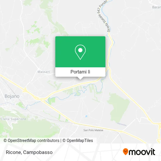 Mappa Ricone