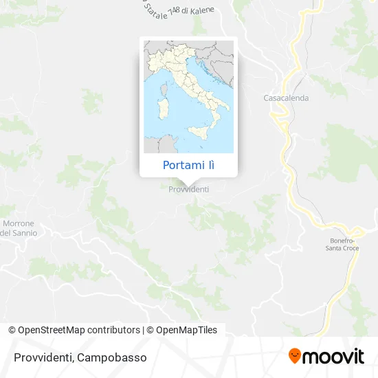 Mappa Provvidenti