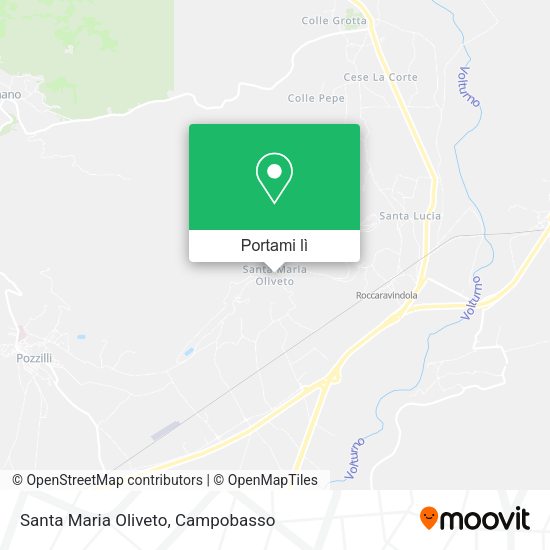 Mappa Santa Maria Oliveto