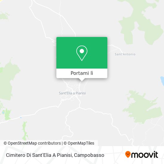 Mappa Cimitero Di Sant'Elia A Pianisi
