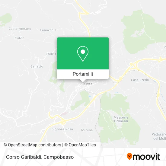 Mappa Corso Garibaldi
