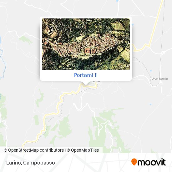 Mappa Larino