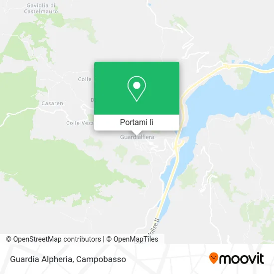 Mappa Guardia Alpheria