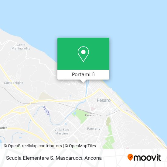 Mappa Scuola Elementare S. Mascarucci