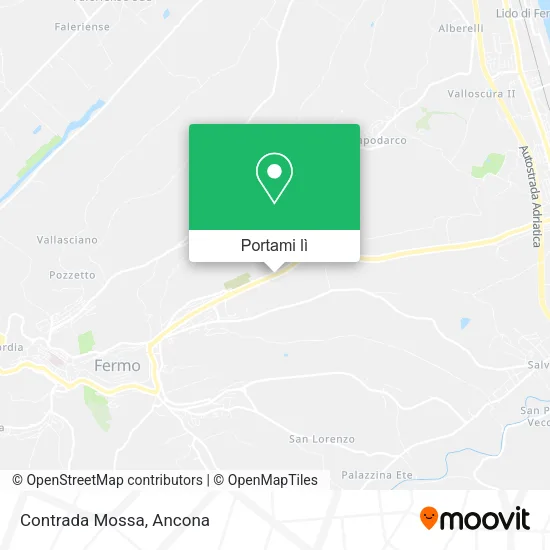 Mappa Contrada Mossa