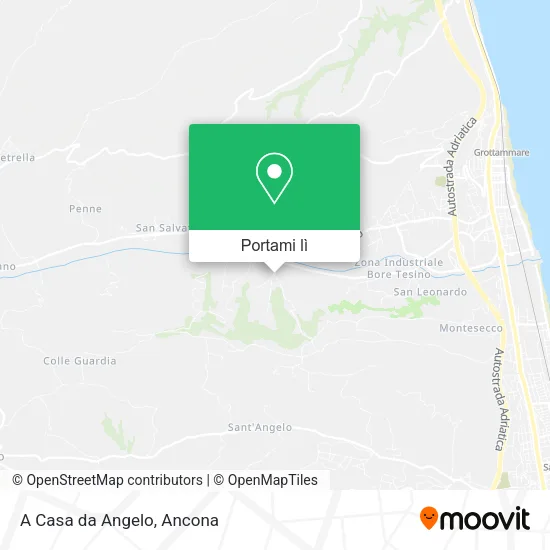 Mappa A Casa da Angelo