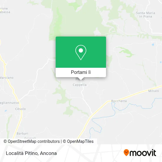 Mappa Località Pitino