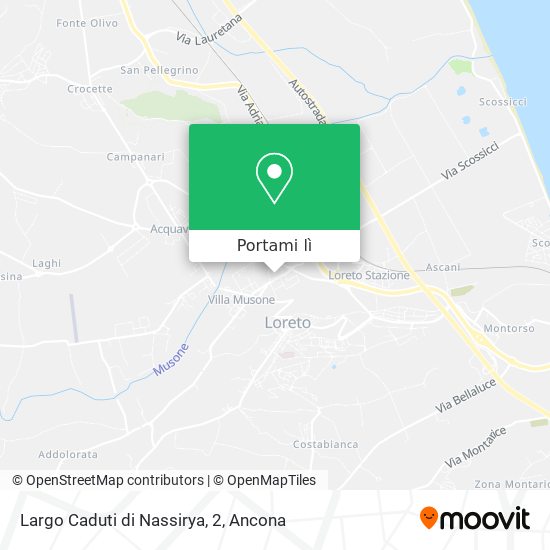Mappa Largo Caduti di Nassirya, 2