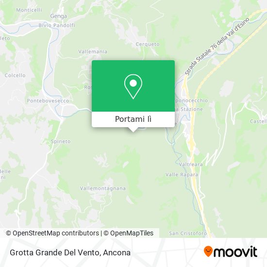Mappa Grotta Grande Del Vento
