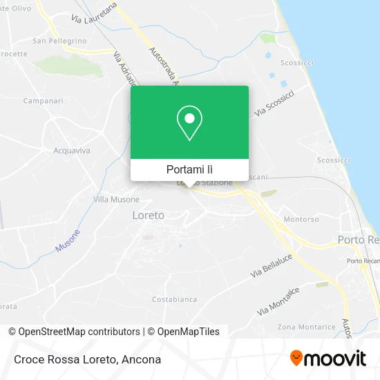 Mappa Croce Rossa Loreto