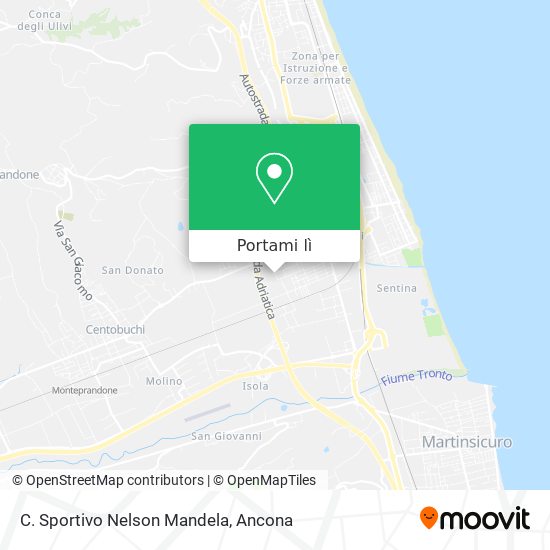 Mappa C. Sportivo Nelson Mandela