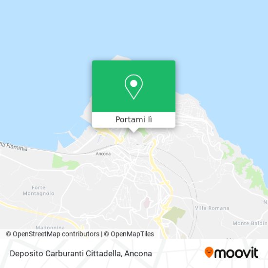 Mappa Deposito Carburanti Cittadella