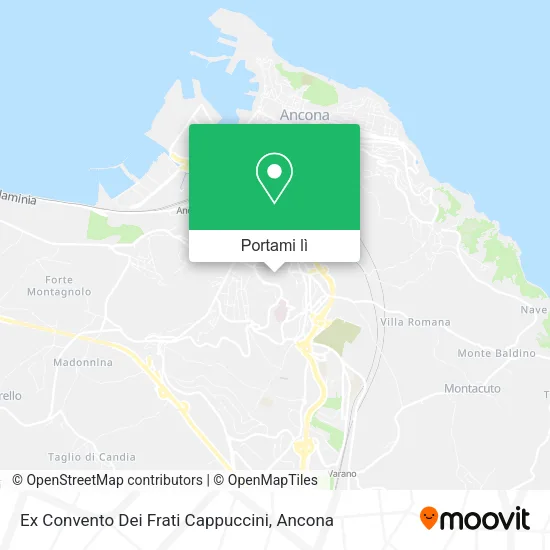Mappa Ex Convento Dei Frati Cappuccini