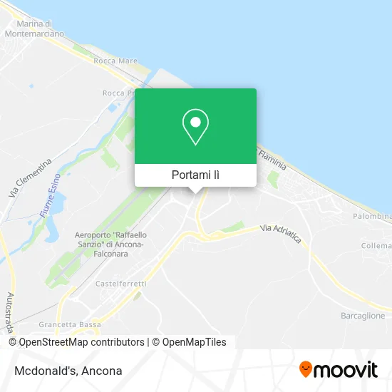 Mappa Mcdonald's