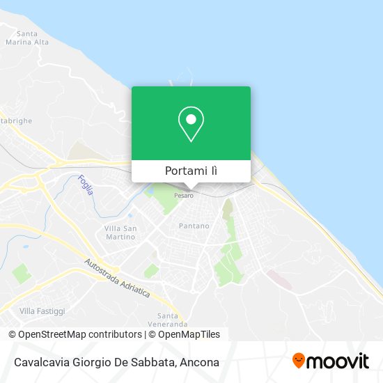 Mappa Cavalcavia Giorgio De Sabbata