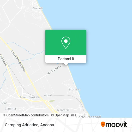Mappa Camping Adriatico