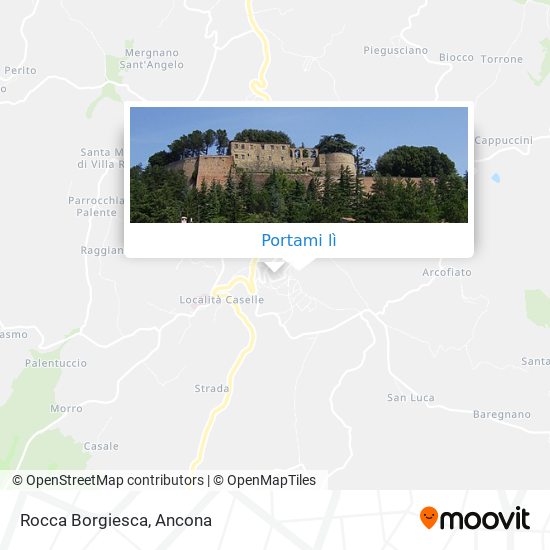 Mappa Rocca Borgiesca