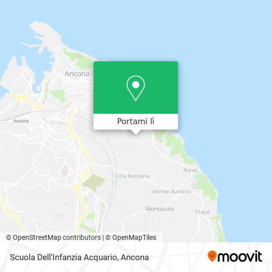 Mappa Scuola Dell'Infanzia Acquario
