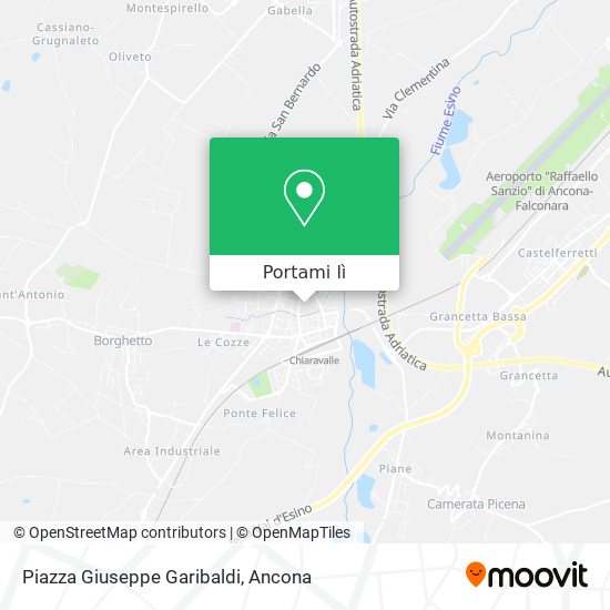 Mappa Piazza Giuseppe Garibaldi