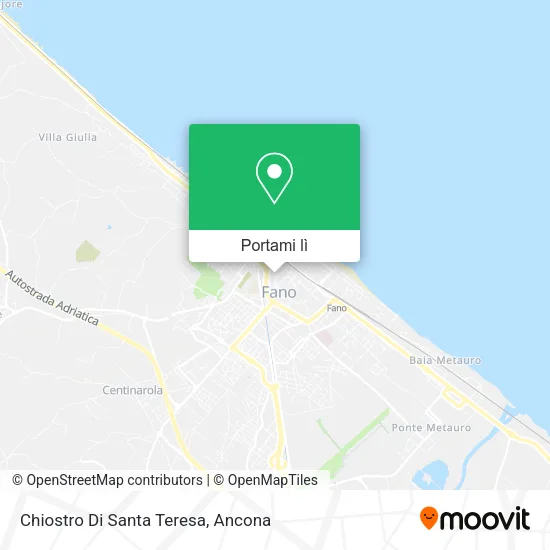 Mappa Chiostro Di Santa Teresa