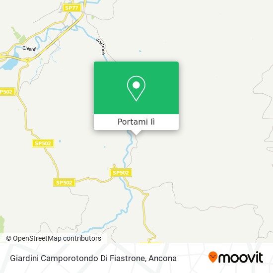 Mappa Giardini Camporotondo Di Fiastrone