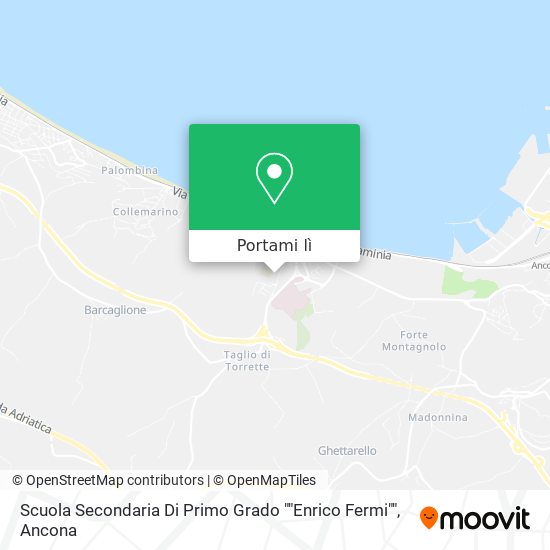 Mappa Scuola Secondaria Di Primo Grado ""Enrico Fermi""