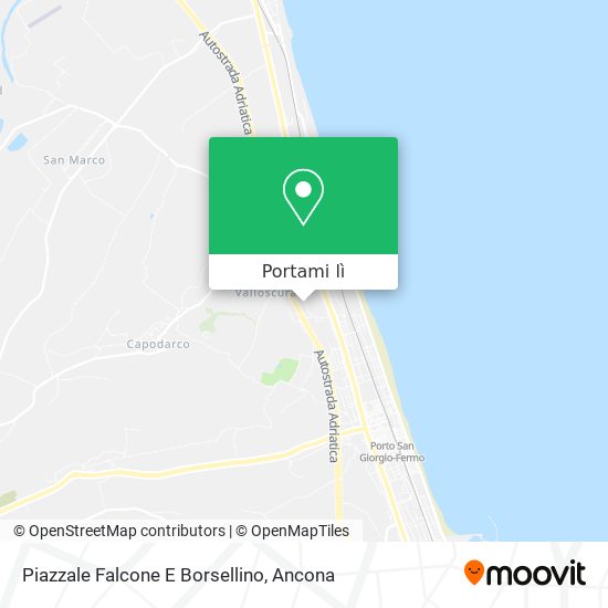 Mappa Piazzale Falcone E Borsellino