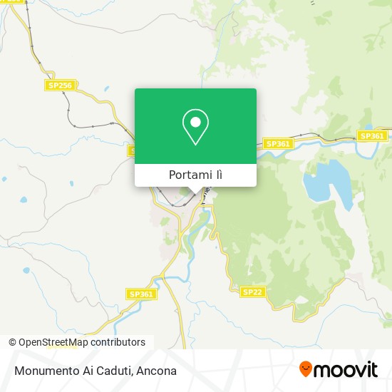 Mappa Monumento Ai Caduti