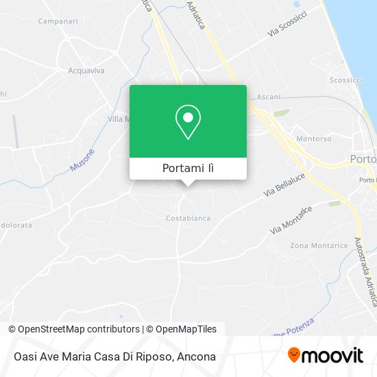 Mappa Oasi Ave Maria Casa Di Riposo