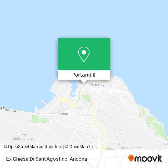 Mappa Ex Chiesa Di Sant'Agostino